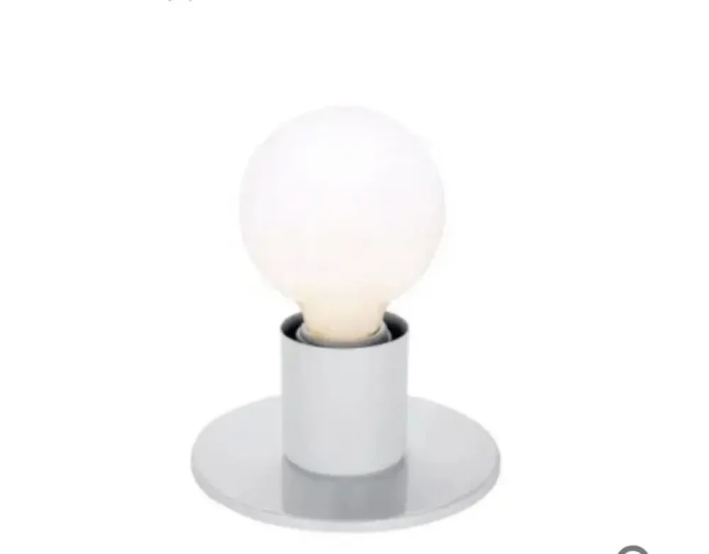 Single Light 5” Wide Basic Bulb Lighting Fixture